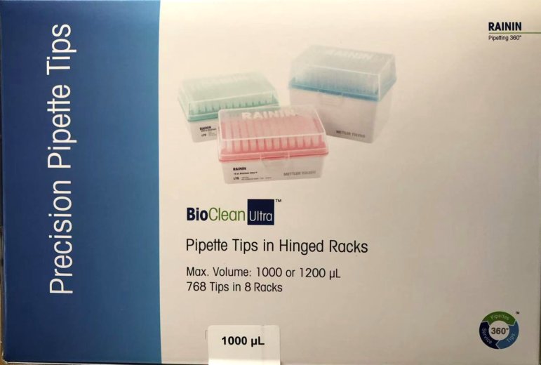 1000 µL BioCleanUltra™ Precision Pipette Tips | Sterile Clearance Sale